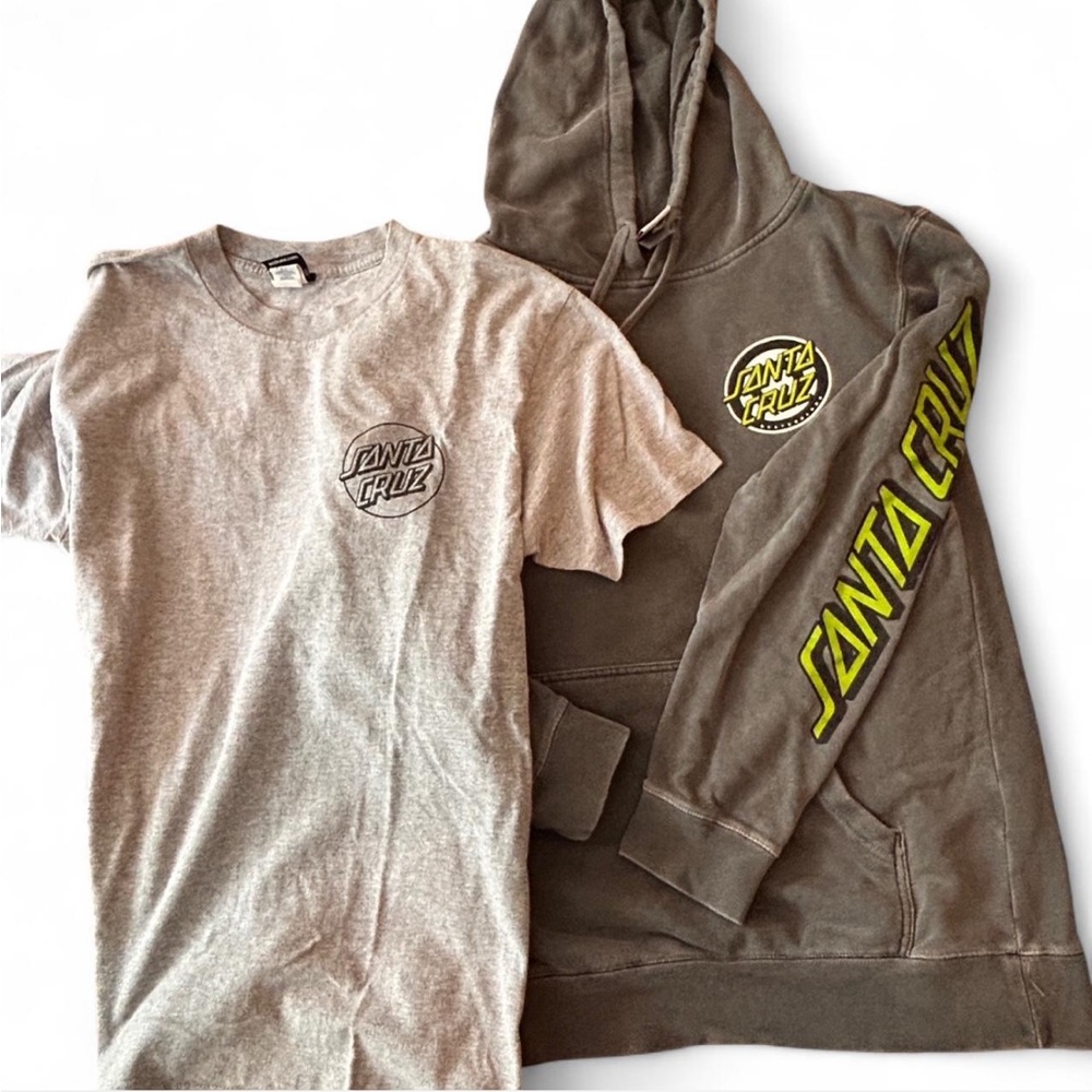 Santa Cruz Hoodie and T-Shirt